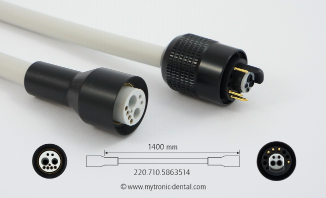 Motorschlauch passend für Sirona EL1 Motor - 1,4m - ProFeel & C8(+) Motorschlauch passend für Sirona EL1 Motor - 1,4m - ProFeel & C8(+)
