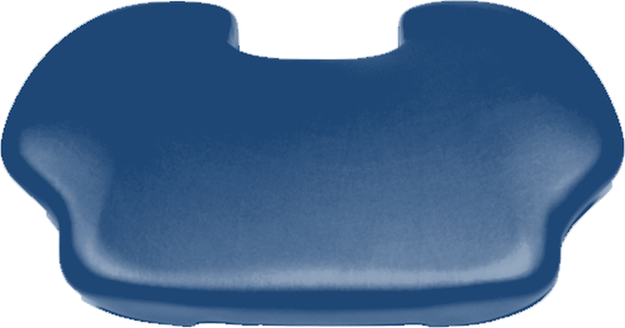 Narrow back cushion - Sirona sapphire