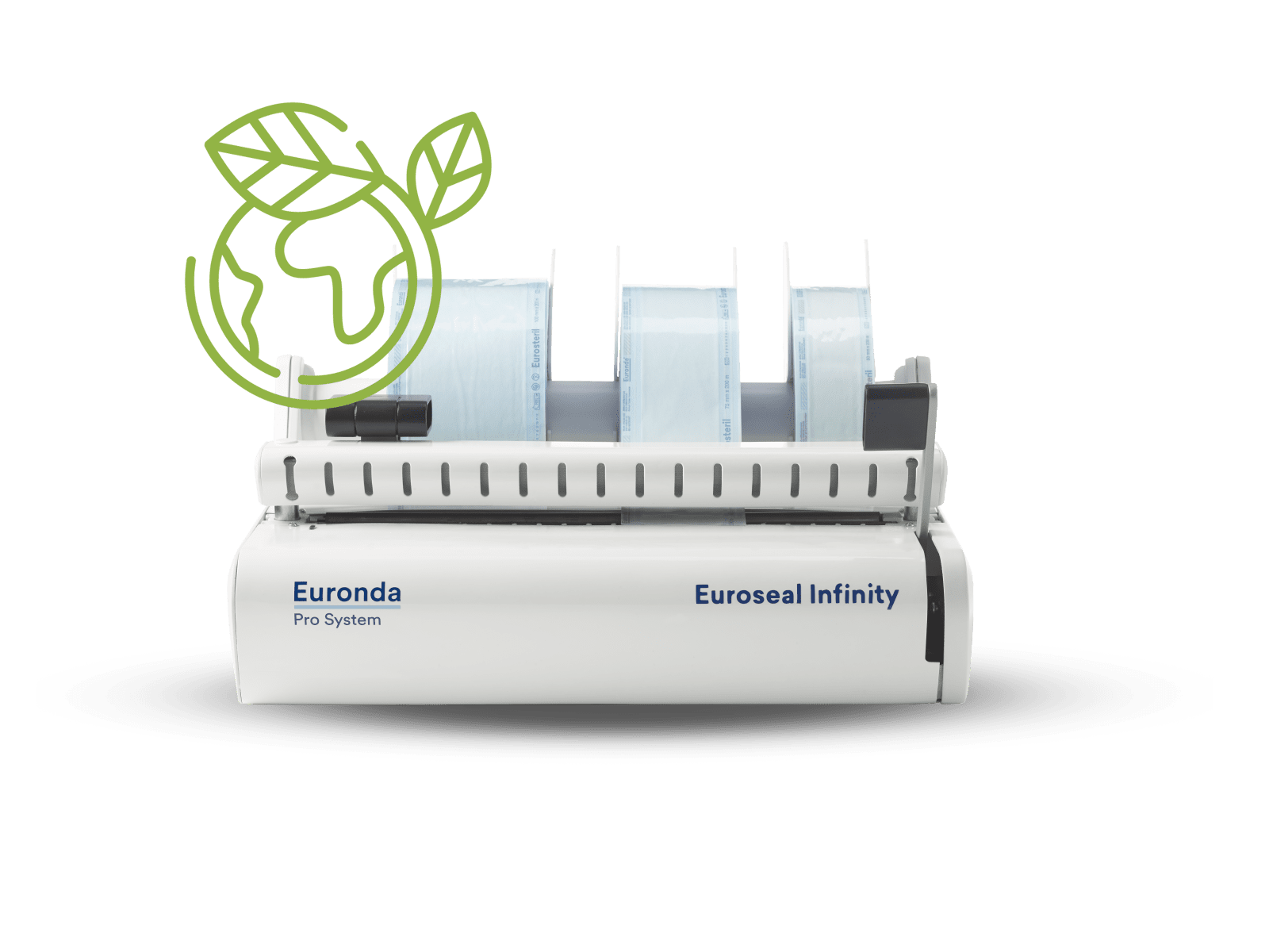 Euronda Euroseal Infinity - Foliensiegelgerät mit Rollenhalter Euronda Euroseal Infinity - Foliensiegelgerät mit Rollenhalter