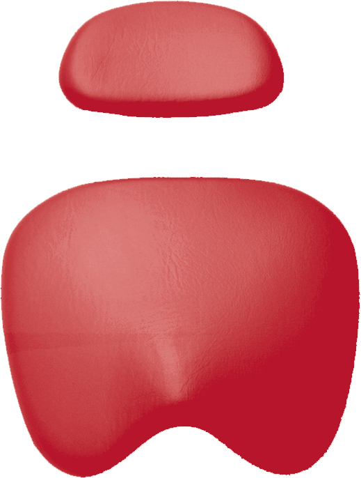 Polsterset KaVo Physio 5005 Arbeitsstuhl-KaVo Sirona cherry