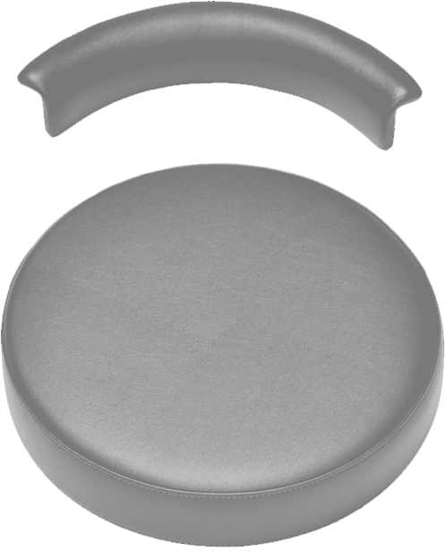 Polsterset Sirona S Arbeitsstuhl-Sirona Ultradent/Mikrona platinum grey 9007