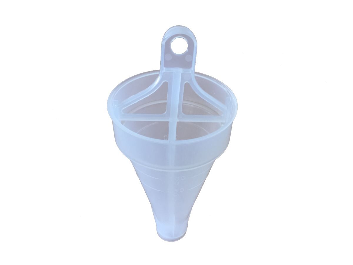 Euronda funnel for filling with salt