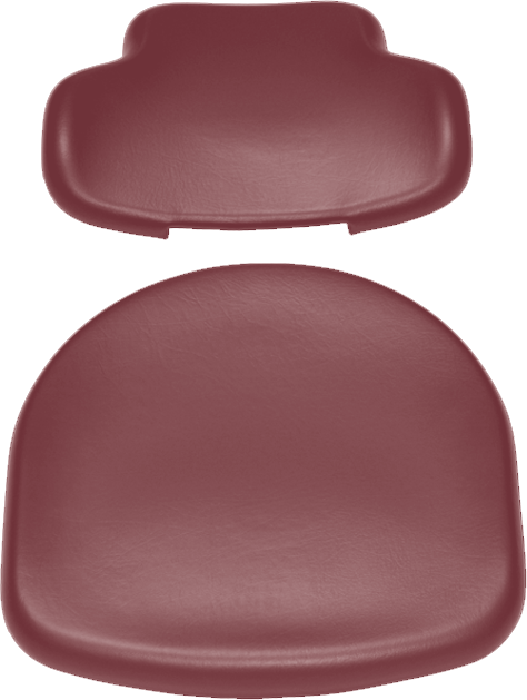 Polsterset für Sirona C Arbeitsstuhl-Sirona  KaVo purple red 52