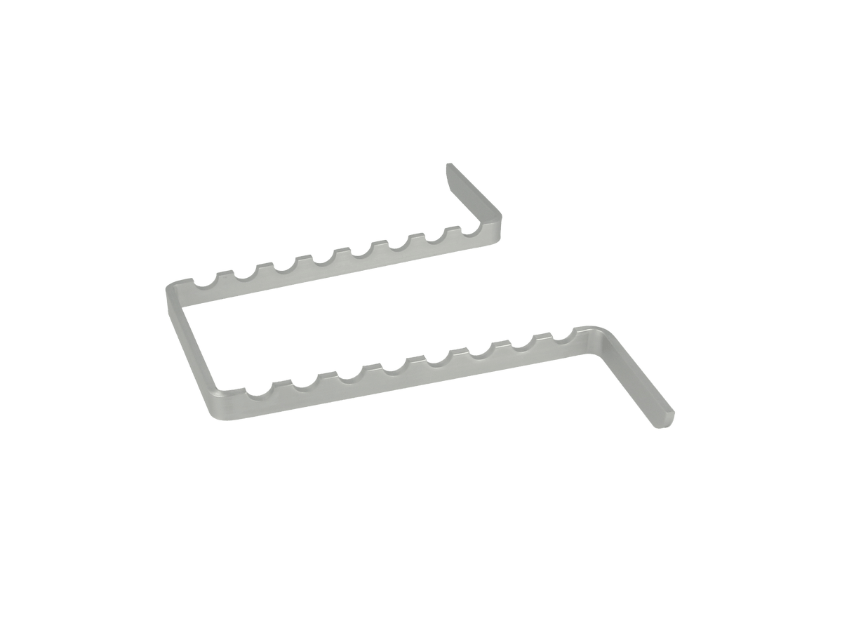 Euronda Eurotray Alu-Minitrayeinsatz 8 Instrumente Euronda Eurotray Alu-Minitrayeinsatz 8 Instrumente