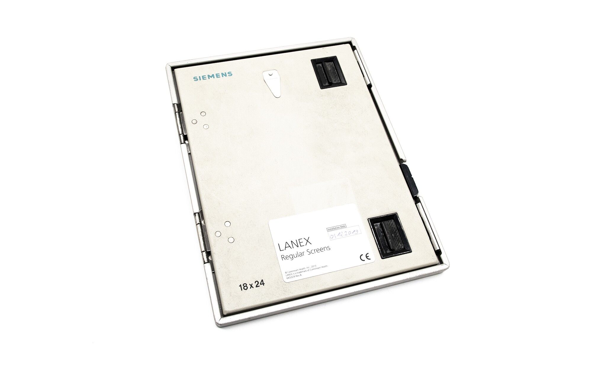 SIEMENS Lanex X-ray cassette 18x24cm - regular - used