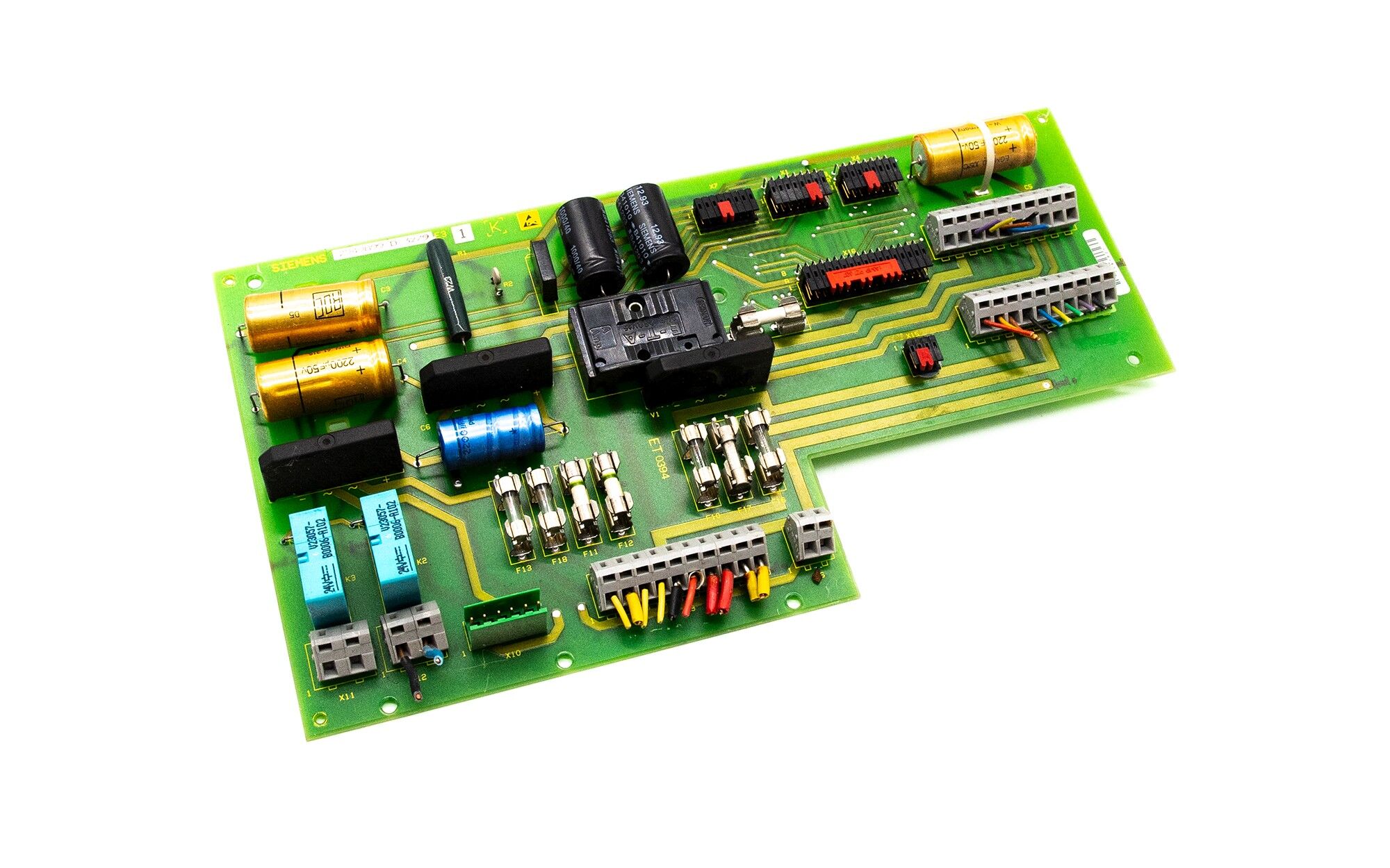 SIEMENS Sirona E2C terminal box circuit board - used - 29 49 899