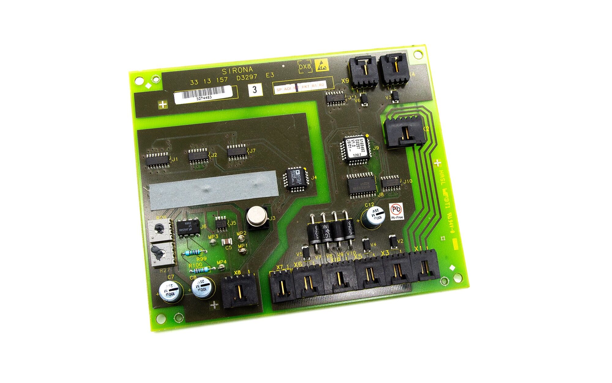 SIEMENS Sirona DX8 Platine - 33 13 157 - gebraucht