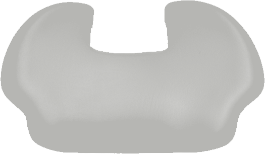 SIEMENS Sirona M1 (+) / C-Serie (+) Rückenpolster schmal mit motorischer Kopfstütze Sirona grau SIEMENS Sirona M1 (+) / C-Serie (+) Rückenpolster schmal mit motorischer Kopfstütze Sirona grau