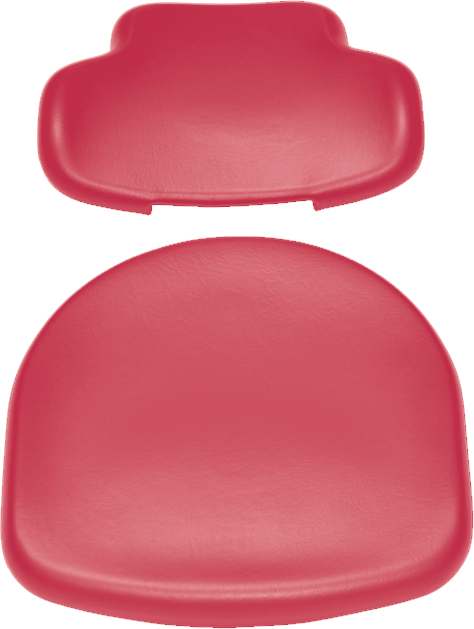 Polsterset für Sirona C Arbeitsstuhl-Sirona  KaVo ruby red 63