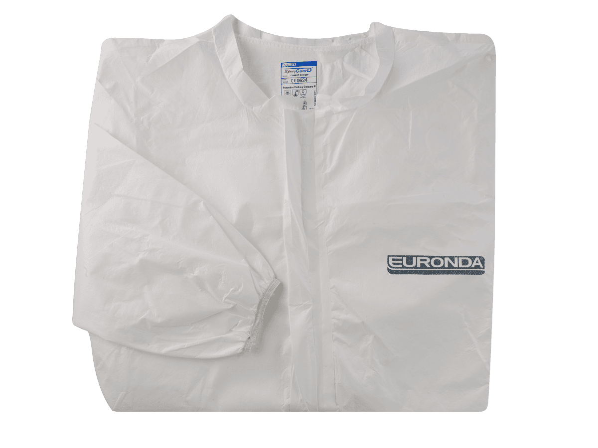Euronda Monoart Schutzkittel Spray Guard Gr. L, weiß