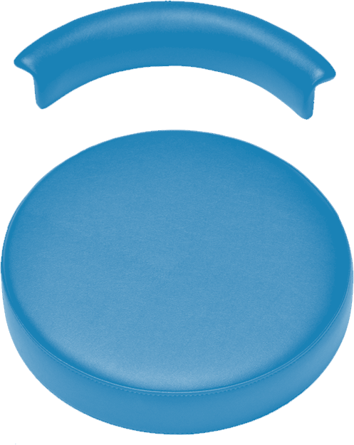 Polsterset Sirona S Arbeitsstuhl-Sirona KaVo ocean blue 64