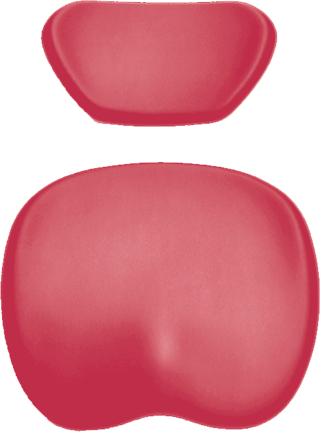 Polsterset KaVo Physio Evo / One Arbeitsstuhl KaVo rubinrot 63