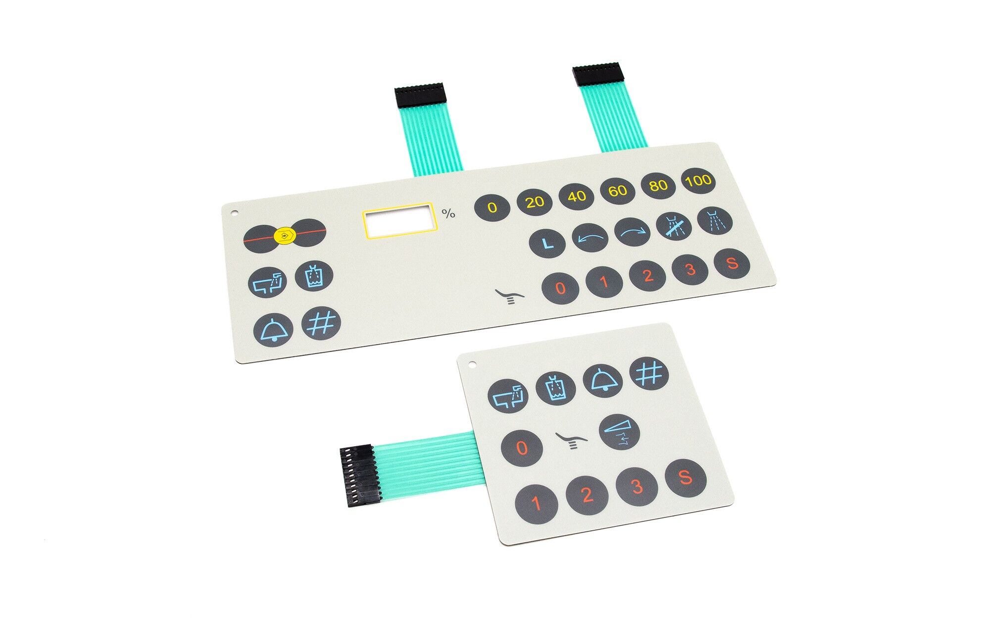 2er Set SIEMENS Sirona M1 Bedienfolie Arztelement und Helferinnenelement mit Elektronik - neu 2er Set SIEMENS Sirona M1 Bedienfolie Arztelement und Helferinnenelement mit Elektronik - neu