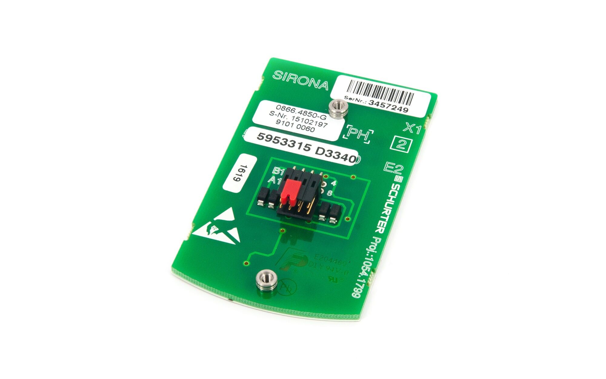 Sirona C8+ Bedienpanel Helferinnenelement - neu - 59 53 315