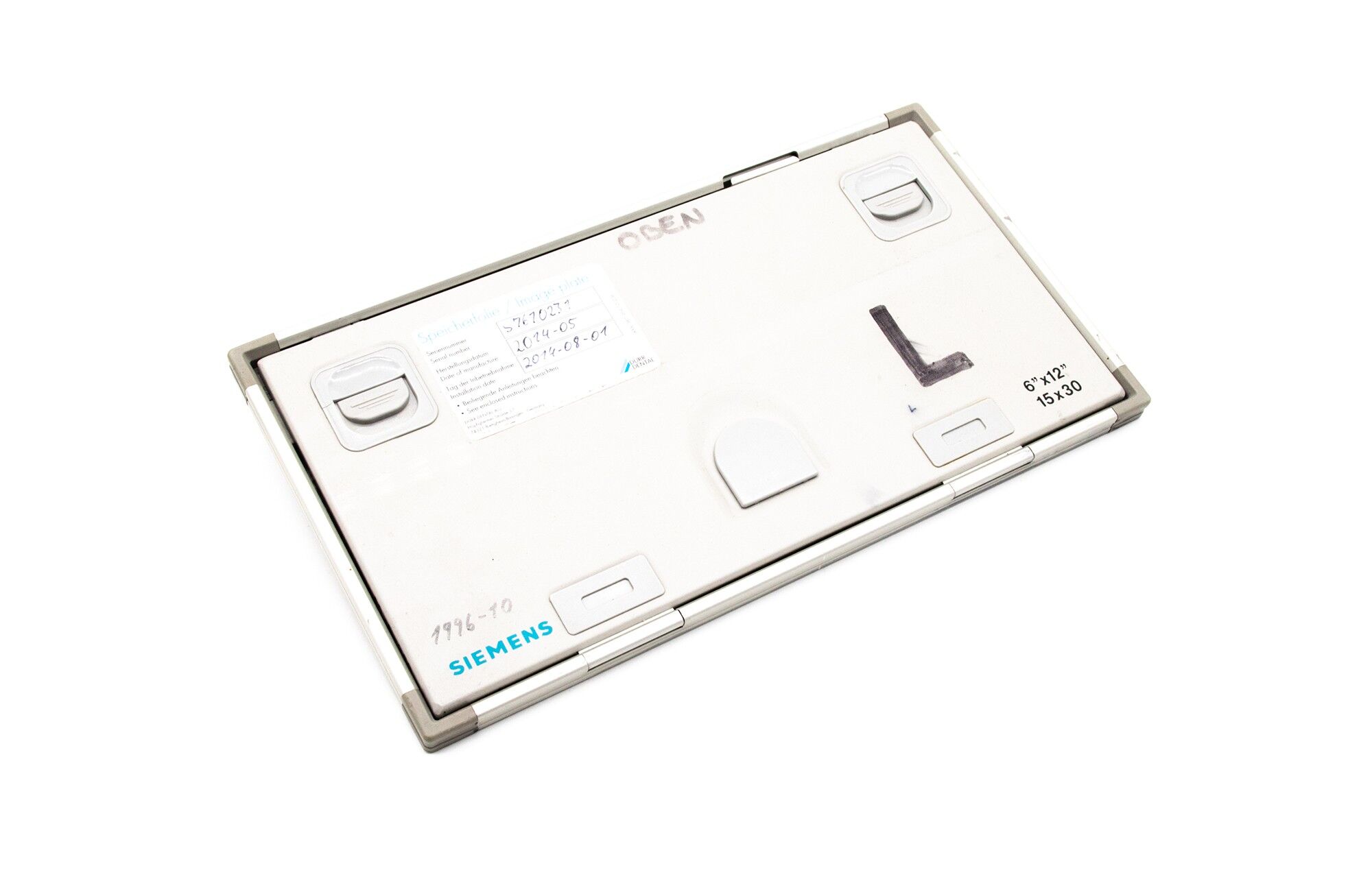 Duerr Dental storage foil with cassette 15 x 30cm - used