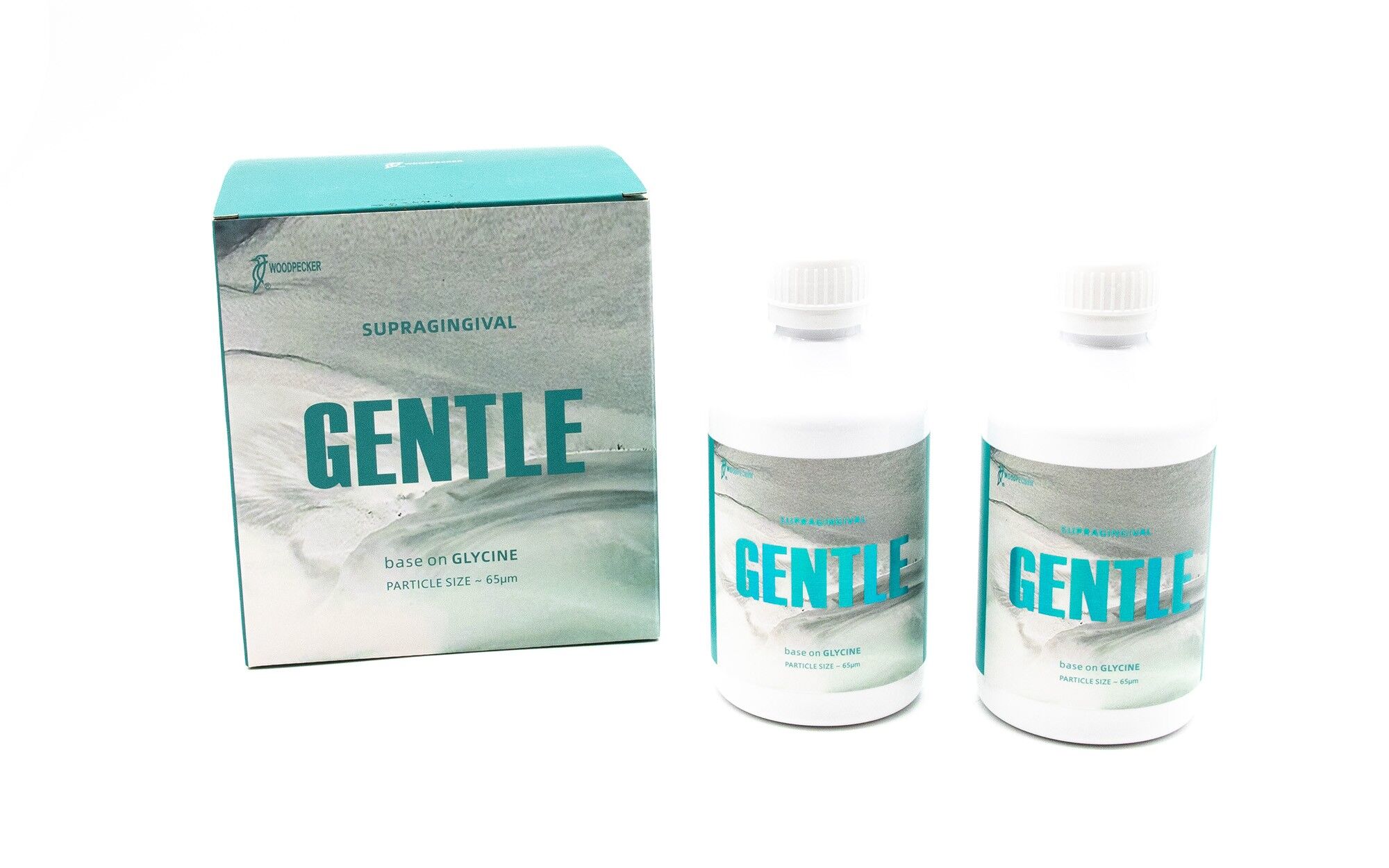 Woodpecker Supragingival Air-Polishing-Pulver Gentle 65µm 200g 2er Set Woodpecker Supragingival Air-Polishing-Pulver Gentle 65µm 200g 2er Set