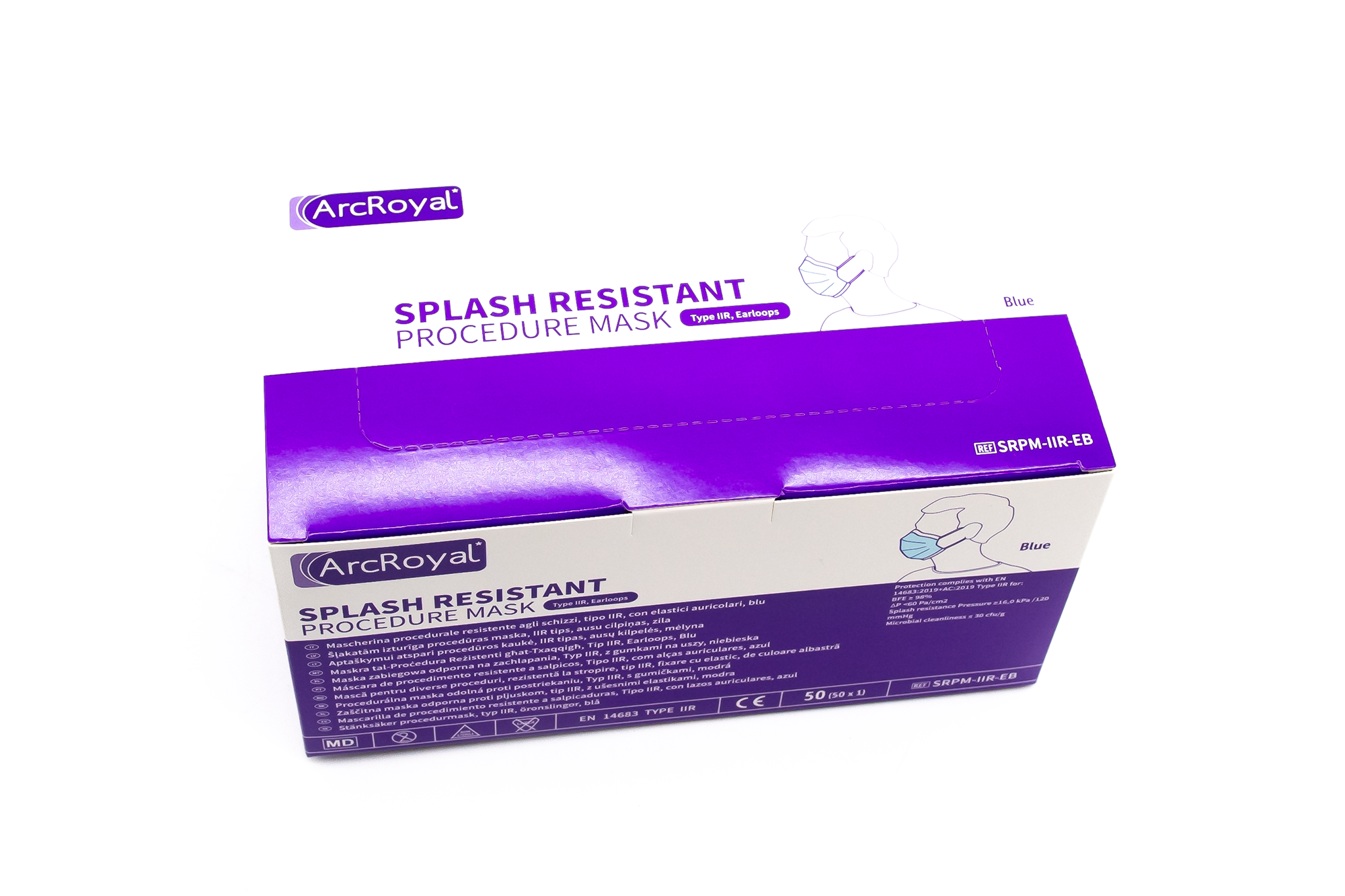 Arcroyal Procedure Mundschutz IIR - Blue - neu