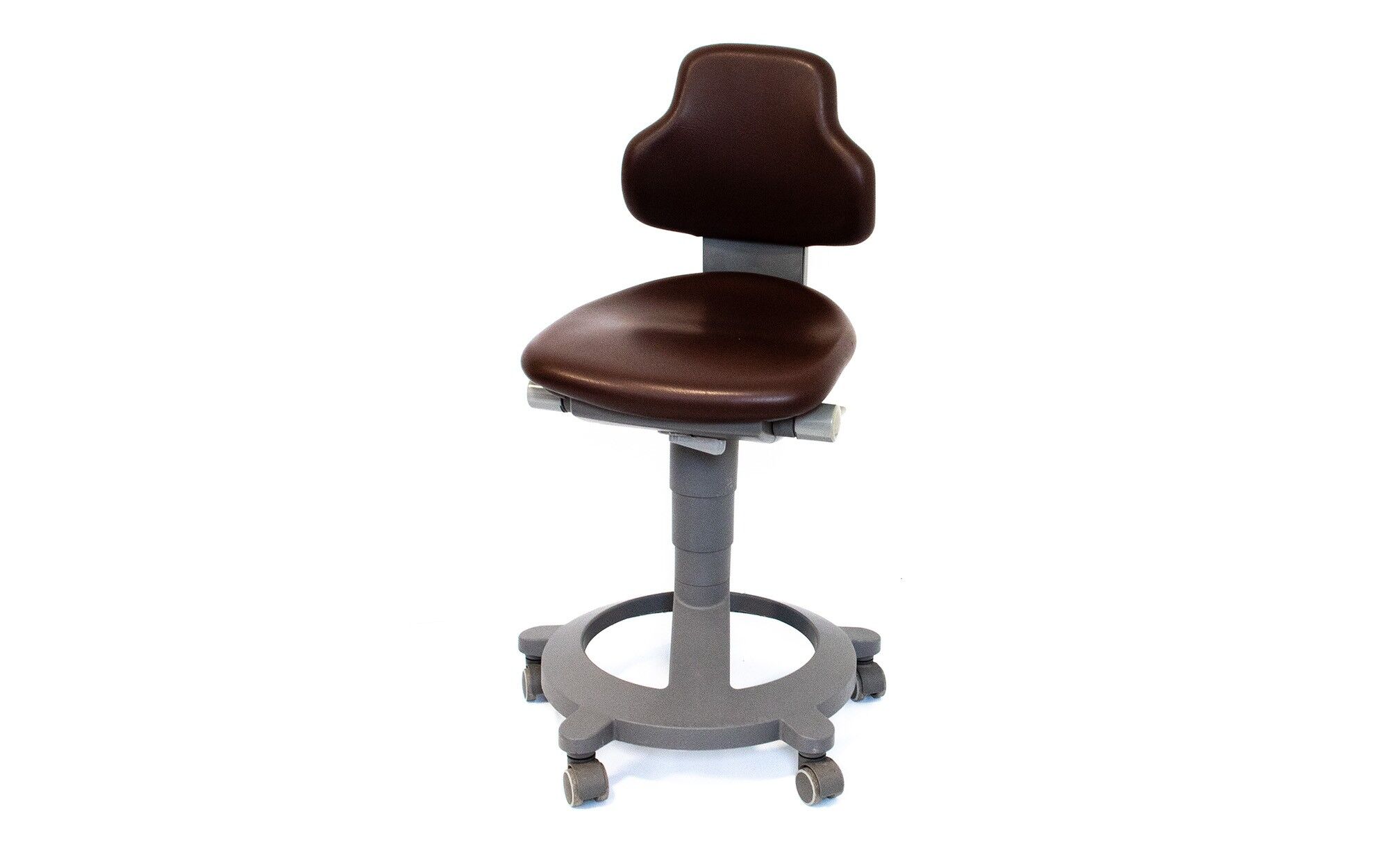 SIEMENS Sirona Arztstuhl / Rollhocker C-Serie - braun SIEMENS Sirona Arztstuhl / Rollhocker C-Serie - braun