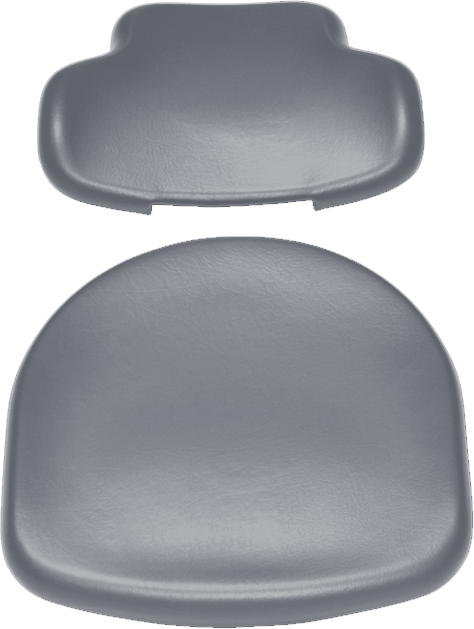 Polsterset für Sirona C Arbeitsstuhl-Sirona  Ultradent/Mikrona anthracite grey 7502