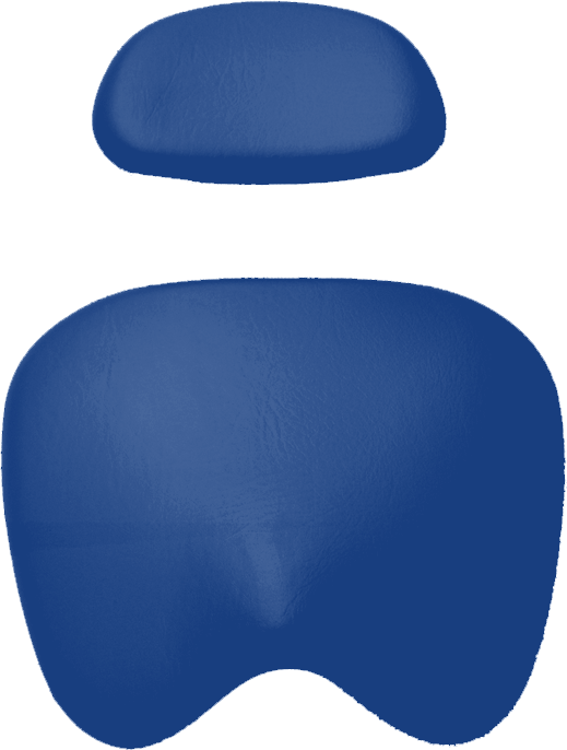 Polsterset KaVo Physio 5005 Arbeitsstuhl KaVo rauchblau 66 Polsterset KaVo Physio 5005 Arbeitsstuhl KaVo rauchblau 66