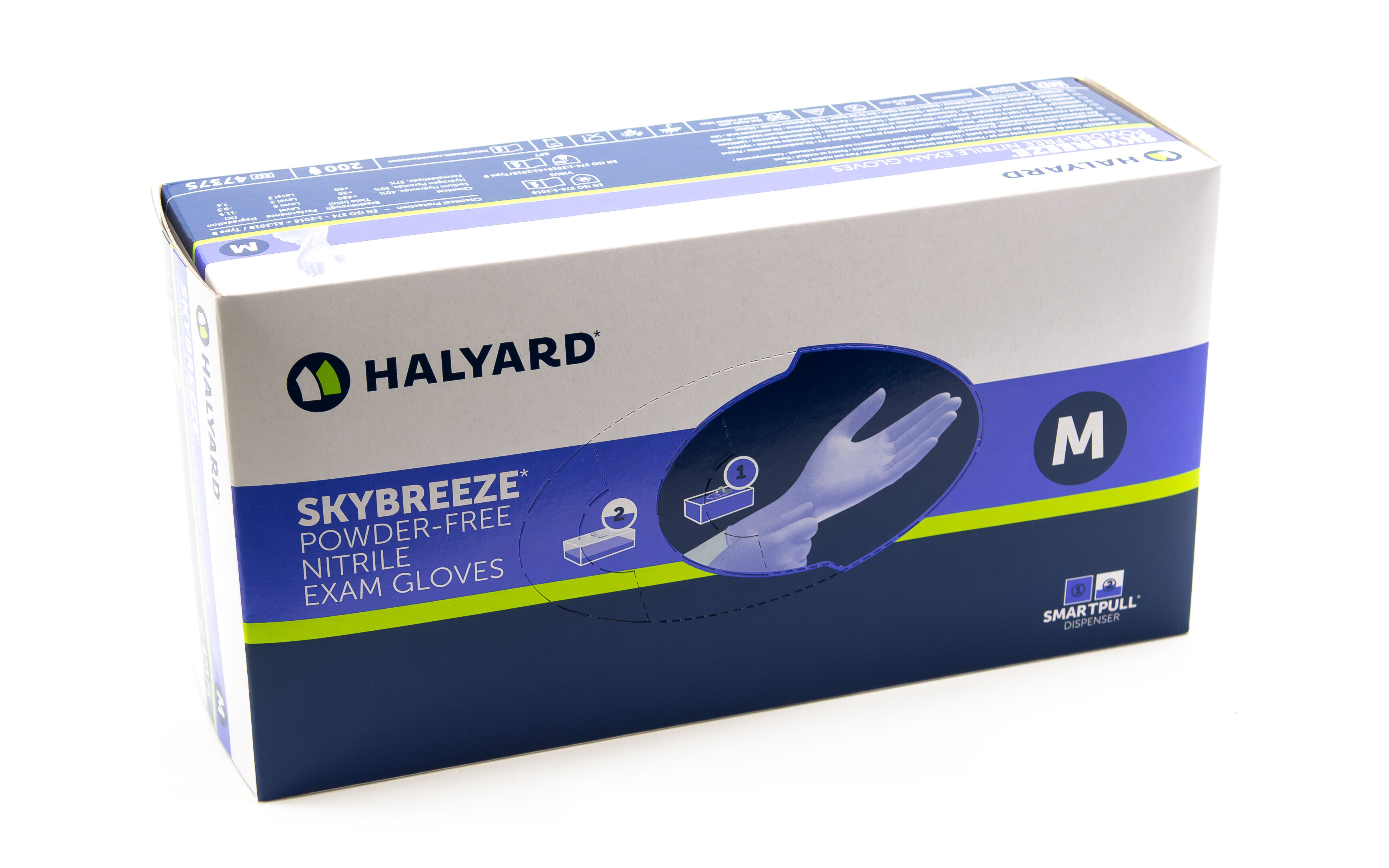O&M Halyard - SKYBREEZE Nitril Untersuchungshandschuhe M O&M Halyard - SKYBREEZE Nitril Untersuchungshandschuhe M