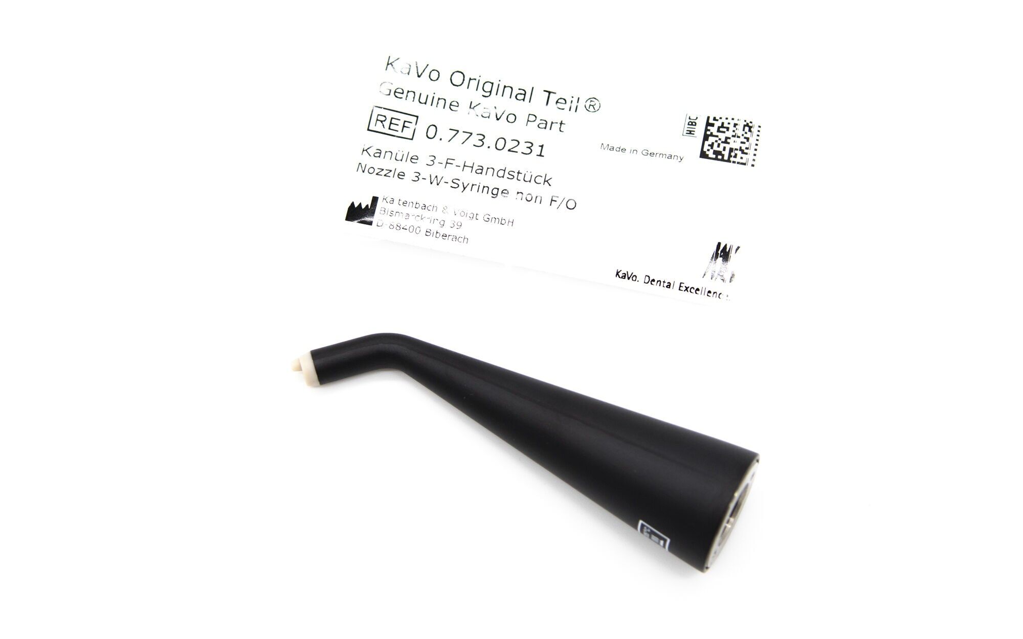 KaVo 3-F Multifunktionsspritze Kanüle ohne Licht - neu - 0.773.0231 KaVo 3-F Multifunktionsspritze Kanüle ohne Licht - neu - 0.773.0231
