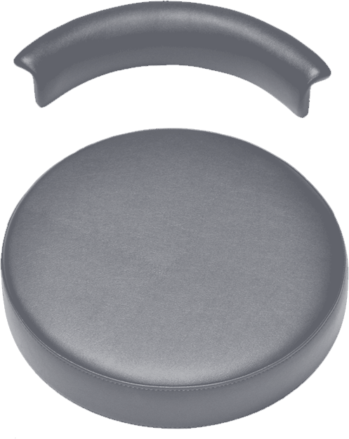 Polsterset Sirona S Arbeitsstuhl-Sirona Ultradent/Mikrona anthracite grey 7502