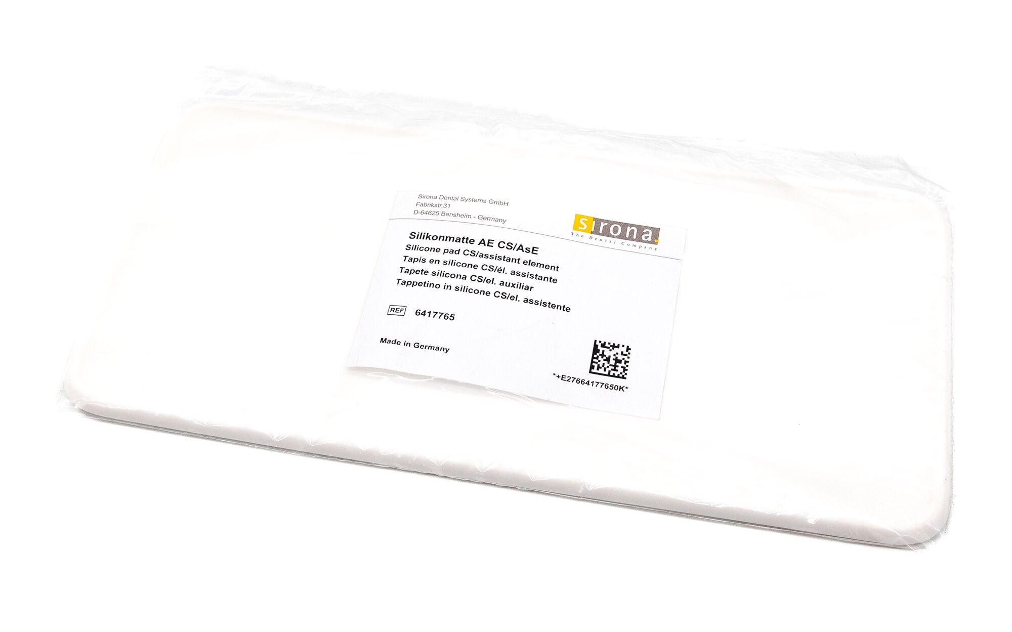 Sirona Intego silicone mat AE CS/AsE - 64 17 765