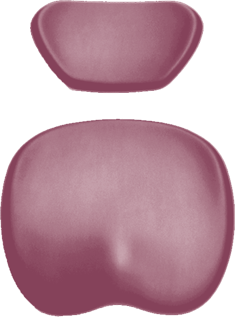 Polsterset KaVo Physio Evo / One Arbeitsstuhl-KaVo Sirona merlot
