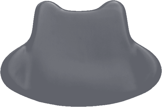 Rückenpolster Progress KaVo Estetica 1065 / 1066 & E70 / E80-KaVo Ultradent/Mikrona anthracite grey 7502