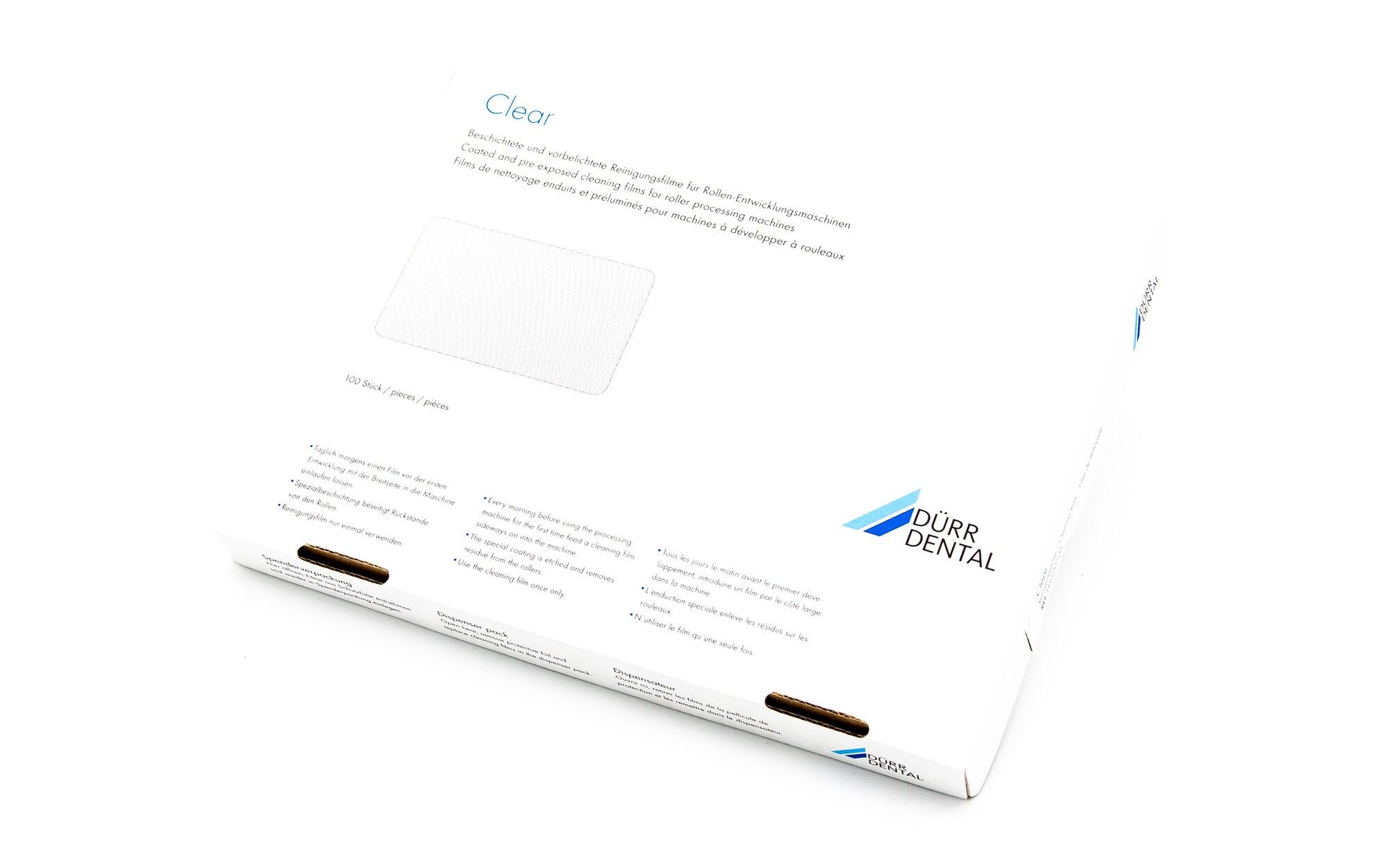 Duerr Dental Clear 100 cleaning films