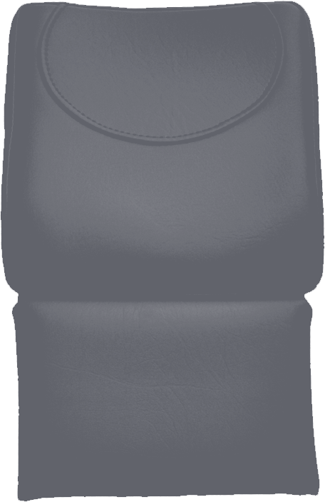 Kopfpolster Sirona C / C+ / M1+ Ultradent/Mikrona anthracite grey 7502