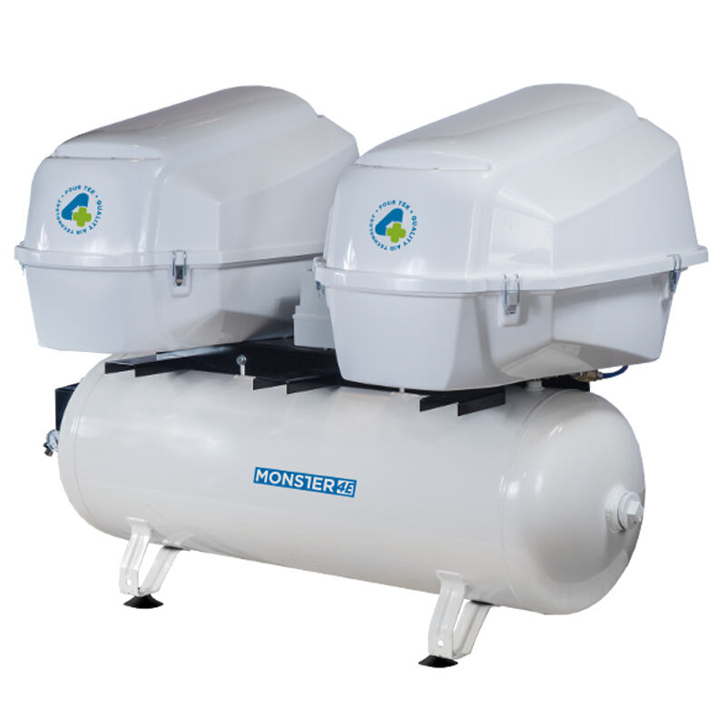 4tek Monster 4E compressor with soundproof enclosure