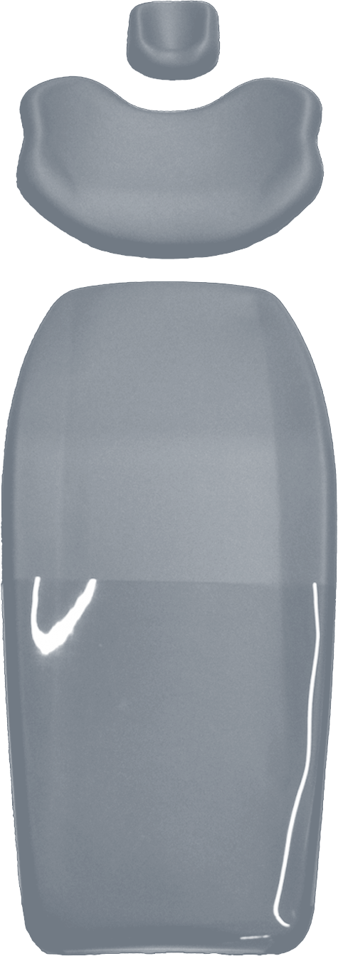 KaVo Estetica 1065 / 1066 Polstersatz mit Comfort-Rückenlehne - neu - im REP-AT. KaVo stone blue