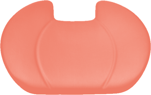 Rückenpolster Sirona Sinius / Intego Ultradent/Mikrona salmon orange 7791