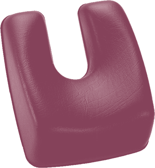 U-Kopfpolster mit Magnet-Sirona Sirona merlot