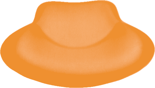 Rückenpolster-Soft Progress KaVo E50 Life / Primus 1058 KaVo orange 59