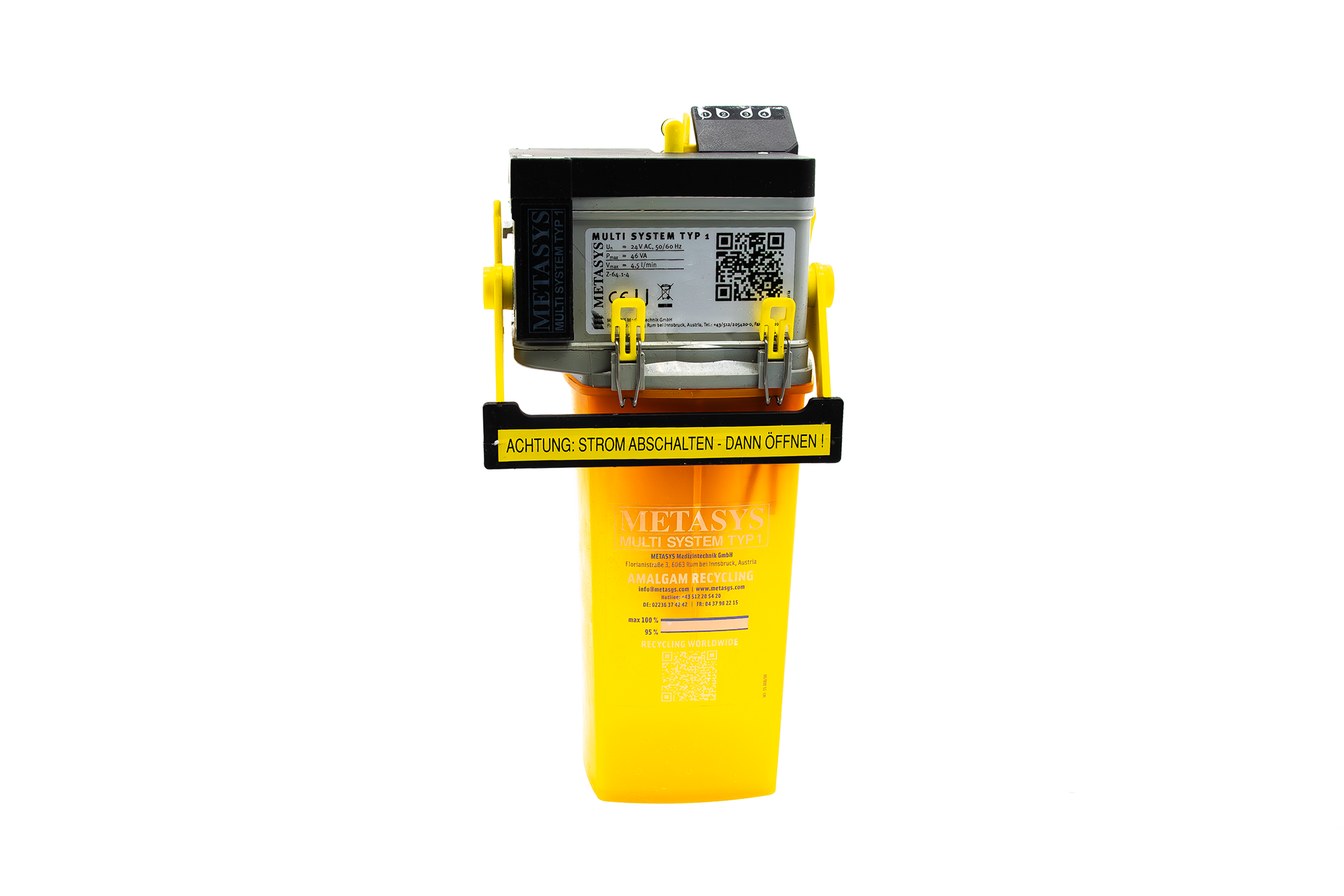 Metasys METASYS Multisystem Typ 1 Amalgam Recycling Behälter - generalüberholt