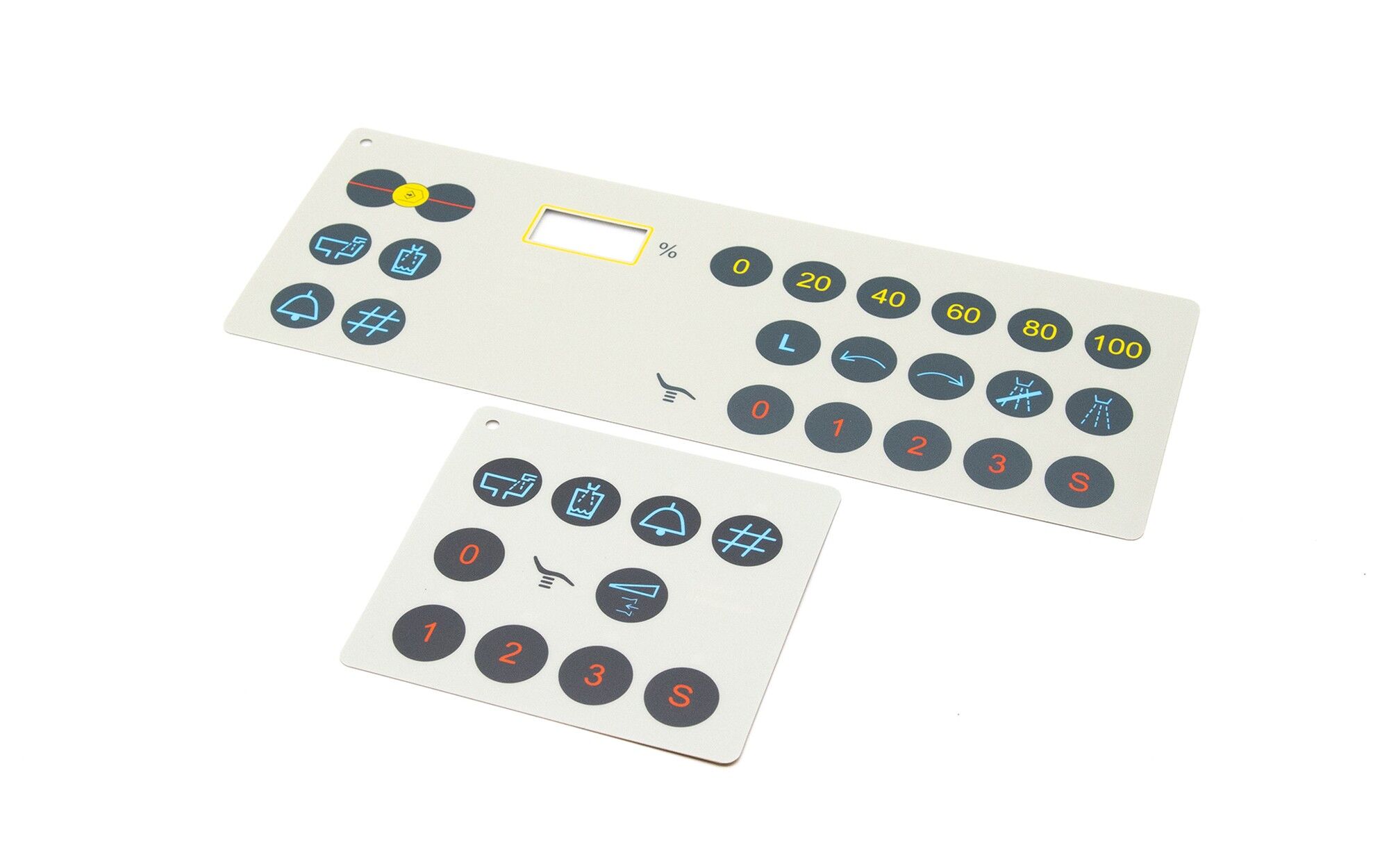 2er Set SIEMENS Sirona M1 Bedienfolie Arztelement und Helferinnenelement AA2 - neu 2er Set SIEMENS Sirona M1 Bedienfolie Arztelement und Helferinnenelement AA2 - neu