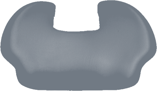 SIEMENS Sirona M1 (+) / C-Serie (+) Rückenpolster schmal mit motorischer Kopfstütze KaVo stone blue