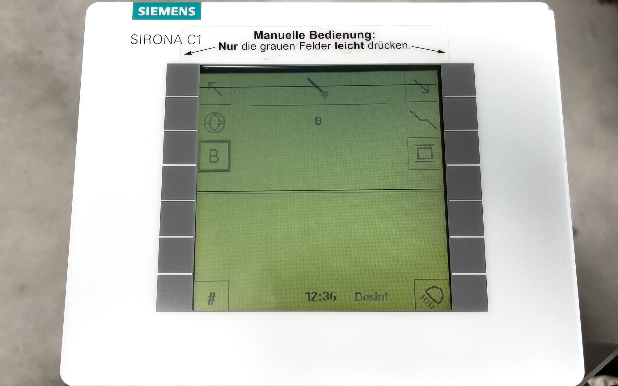 SIEMENS Sirona C1 Bedienpanel - gebraucht - REP-AT - 46 95 057 ohne Austausch