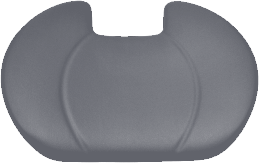 Rückenpolster Sirona Sinius / Intego Ultradent/Mikrona anthracite grey 7502