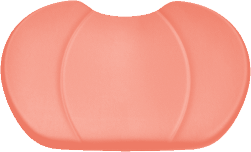 Rückenpolster Sirona Sinius / Intego Ultradent / Mikrona lachsorange 7791