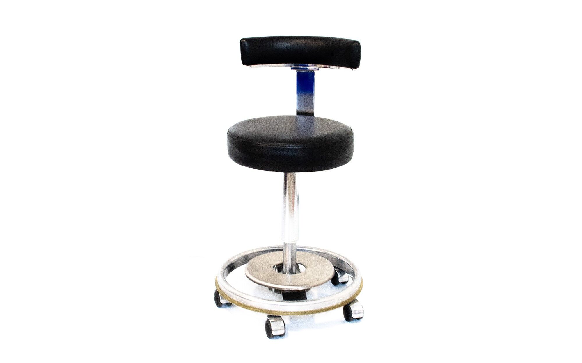 Ritter doctor's chair / rolling stool - black