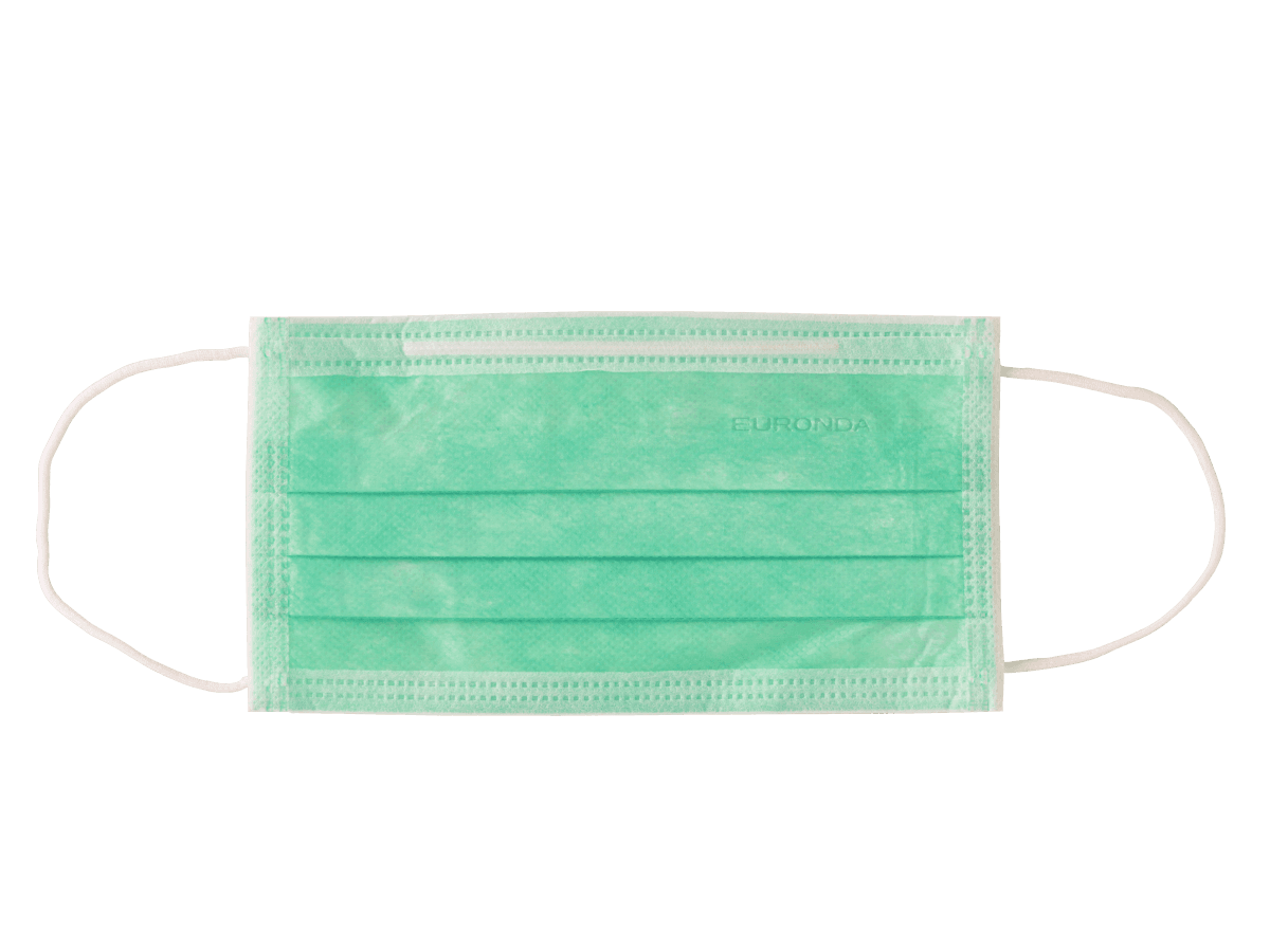 Euronda Monoart Mundschutz Pro 3, mit Gummizug