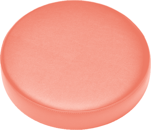 Sitzpolster Sirona S Arbeitsstuhl-Sirona Ultradent/Mikrona salmon orange 7791