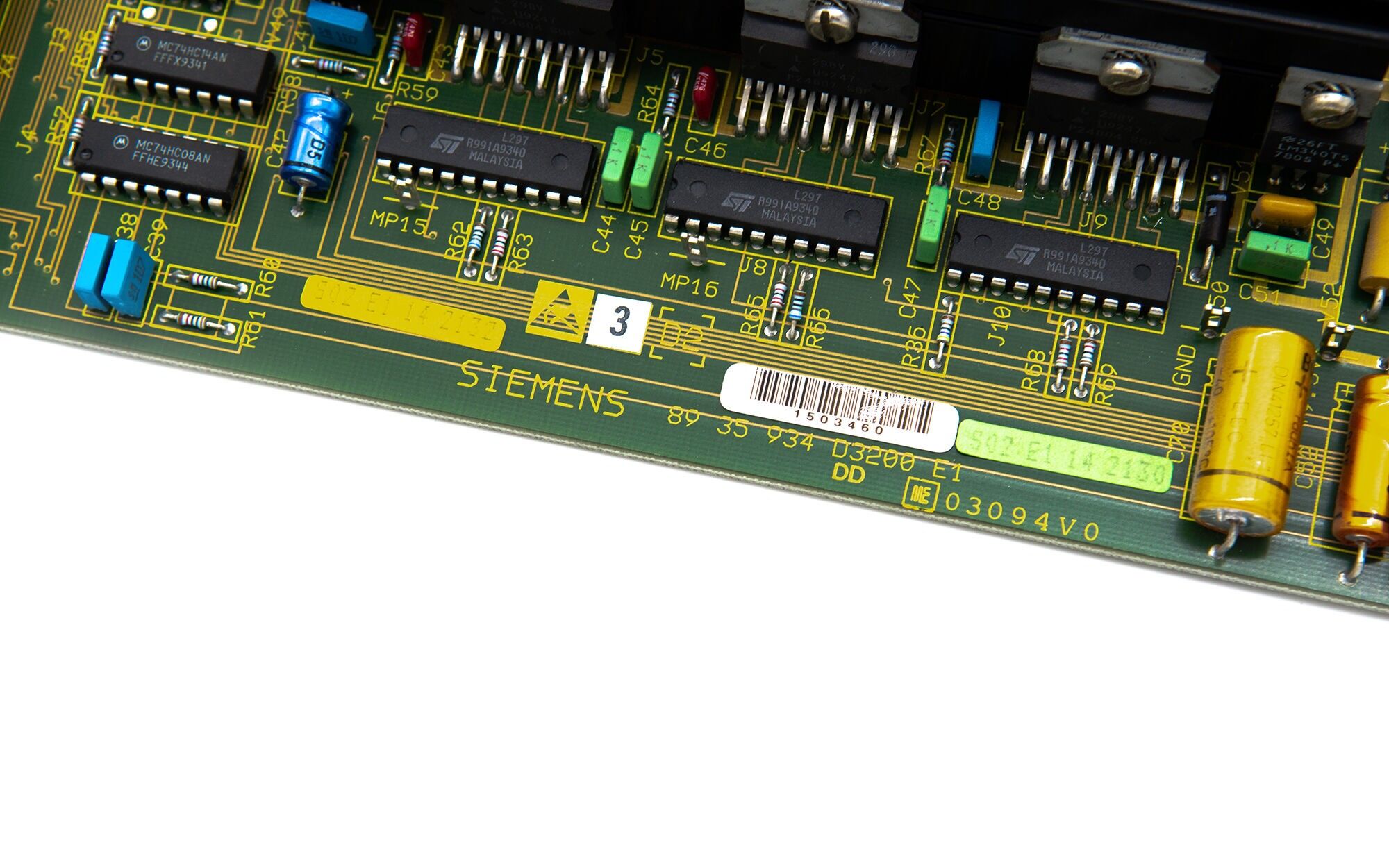 SIEMENS Sirona Orthophos circuit board - 89 35 934 D3200 E1 without replacement