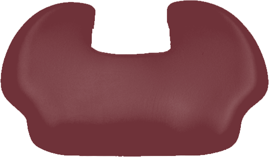 SIEMENS Sirona M1 (+) / C-Serie (+) Rückenpolster schmal mit motorischer Kopfstütze KaVo purpurrot 52 SIEMENS Sirona M1 (+) / C-Serie (+) Rückenpolster schmal mit motorischer Kopfstütze KaVo purpurrot 52