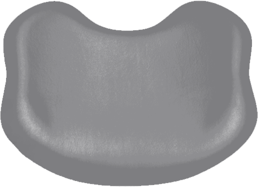 Rückenpolster Comfort KaVo Estetica 1065 / 1066-KaVo Ultradent/Mikrona platinum grey 9007