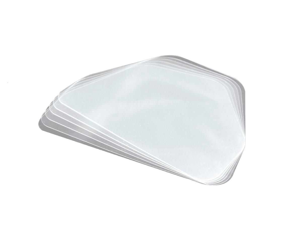 Euronda Monoart Visier - Ersatzschilde (20 Stück)